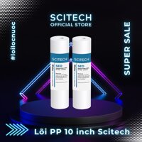 Combo 2 lõi lọc PP 10 inch 5 micron - Lõi số 1 máy lọc nước NanoUFRO, bộ lọc thô - Hàng chính hãng