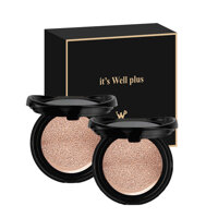 Combo 2 lõi phấn nước trang điểm trắng da, tự nhiên Its Well Plus