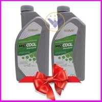 COMBO 2 lon nước làm mát xe ô tô màu xanh Maxcool Standard 1L