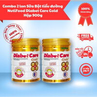 Combo 2 lon Sữa bột Diabetcare Gold 900g dành cho người tiểu đường