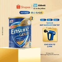 Combo 2 Lon Sữa bột Ensure Gold Abbott hương lúa mạch 800g/ 850g