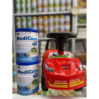 combo 2 lon sữa bột Medicare kids lon 900g tặng kèm xe chòi chân cho bé