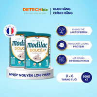 Combo 2 lon Sữa bột Modilac Doucéa 1 800g