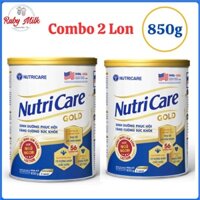 Combo 2 Lon Sữa Bột Nutricare Gold Lon 850g Phục Hồi Sức Khỏe