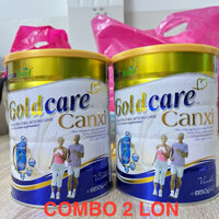 Combo 2 Lon Sữa bột Wincofood Goldcare Canxi 850g/lon