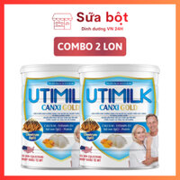 (Combo 2 lon) Sữa Canxi Gold UTIMILK 900 gram - Sữa canxi xương khớp đặc biệt dành cho người già