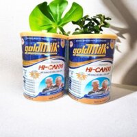 [COMBO 2 LON] SỮA CHO NGƯỜI GIÀ Goldmilk Hi-Canxi - Ngăn ngừa Loãng Xương - Tiểu Đường 900g