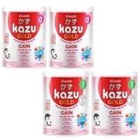 Combo 2 Lon Sữa Kazu Gold Gain, Bio, Kao, Miễn Dịch 0+ 1+ 2+ 810g [Date 2026]