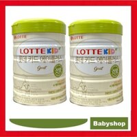 Combo 2 Lon Sữa Lotte Kid A+ Goat Dê 760g [HSD 05/2026]
