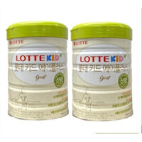 Combo 2 Lon Sữa Lotte Kid A+ Goat Dê 760g
