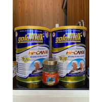 Combo 2 Lon Sữa Người già Hi Canxi Goldmilk Loãng xương tiểu đường lon 900gr