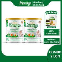 Combo 2 Lon Sữa Non Tiểu Đường Thảo Dược Mamigo 800gr Tặng 1 Lọ Cao Dây Thìa Canh Chuẩn Hoá Mamigo 80gr