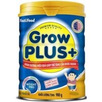 Combo 2 lon Sữa Nutifood grow plus xanh 900g