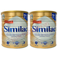 Combo 2 lon sữa Similac IQ số 1+ lon 1.6kg cho trẻ 1-2 tuổi