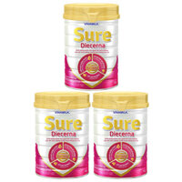 Combo 2 lon Sữa tiểu đường Vinamilk Sure Diecerna lon 900g