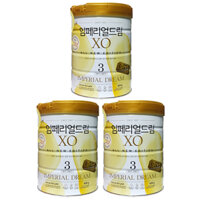 Combo 2 lon Sữa XO số 3 nội địa Hàn Quốc lon 800g cho trẻ 12-24 tháng tuổi