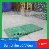 COMBO 2 LỒNG NUÔI GÀ THỊT-CHUỒNG NUÔI GÀ THỊT-CHUỒNG NUÔI GÀ MẠ KẼM GIÁ RẺ