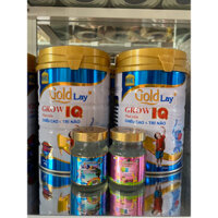 [Combo 2 Lon]Sữa Chiều cao Trí Não Goldlay Grow IQ Lon 900gr Date mới nhất