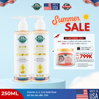 Combo 2 Lotion Ánh Nhũ Hương Nước Hoa Hỗ Trợ Dưỡng Trắng, Cấp Ẩm & Tái Tạo Da Body Chuyên Sâu Hollywood Style 250ml