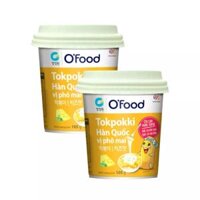 Combo 2 ly bánh gạo Hàn quốc vị phô mai cay O'food 105g