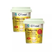 Combo 2 ly bánh gạo Hàn Quốc vị phô mai không cay O'Food 105g