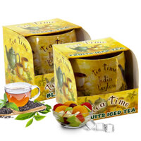 Combo 2 ly nến thơm tinh dầu Bartek Tea Time 100g - trà hoa nhài, nến trang trí, thơm phòng, thư giãn, khử mùi