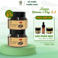 Combo 2 Mặt Nạ Tía Tô Dành Cho Da Dầu Mụn, Mờ Thâm Nám 50g A Om Natural