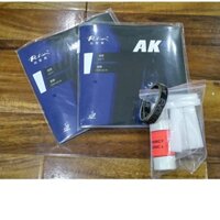 COMBO 2 MẶT PALIO AK47 XANH (BLUE) TẶNG KÈM KEO SỮA DÁN MẶT VỢT  ENERGY LONG 3 VÀ VIỀN VỢT STIGA