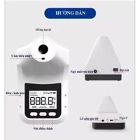 (combo 2 máy đo)Nhiệt kế hồng ngoại k3pro