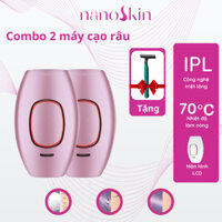 Combo 2 Máy Triệt Lông IPL NanoSkin,Tẩy Lông Vĩnh Viễn Lông Nách, Lông Tay, Chân, Lông Vùng Kín