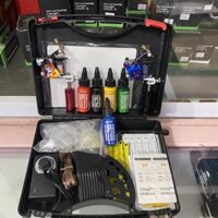 Combo 2 máy xăm kèm 5 mực xăm lên da 1099k