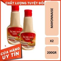 [Combo-2] Mayonnaise Ăn Kiêng TropicanaSlim (200gr) - Date 08/2023