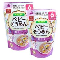 Combo 2 Mì ăn dặm Hakubaku - Mì Baby Somen vị khoai lang