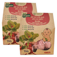 Combo 2 Mì củ cải đỏ & củ dền ăn dặm Anpaso