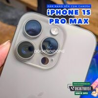 Combo 2 Miếng Dán Nano Bảo Vệ Cụm Nền Camera IPhone 15 Pro 15 Pro Max