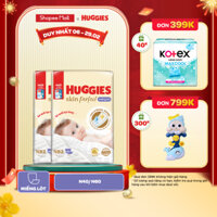 Combo 2 Miếng lót sơ sinh Huggies Tràm Trà Newborn 2 N40/N60