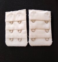 Combo 2 miếng nối áo ngực bản 2 móc - trắng