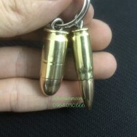 Combo 2 móc khóa vỏ đạn Colt 45 và K54 đầu nhọn