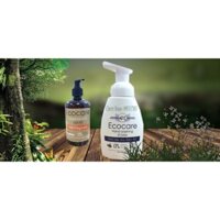 Combo 2 món: rửa tay Quế dạng bọt 250 ml và rửa chén cam 500ml, nhãn hiệu Ecocare