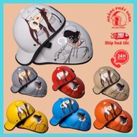 Combo 2 Mũ Bảo Hiểm Nam Và Nữ Lưỡi Trai Che Nắng Tốt {CÓ SỈ }