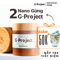 [COMBO 2] Nano Gừng Sẻ Tươi | Bọc Đường Mật Mía G-Project - Business Box  - Tiện Khi Đi Máy Bay