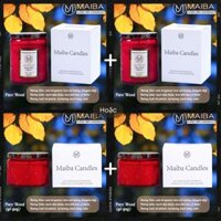 Combo 2 Nến Thơm Cầu Vồng MAIBA Hương Tự Nhiên Làm Từ Sáp Đậu Nành Giá Hời Siêu Tiết Kiệm