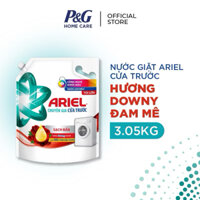 Combo 2 Nước Giặt ARIEL Chuyên Gia Cửa Trước Ngăn Lem Màu Hương Đam Mê Túi 3.05KG