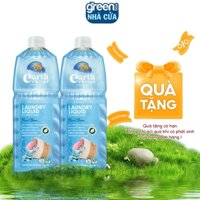 Combo 2 Nước Giặt EARTH CHOICE Giặt Đồ Lót, An Toàn Với Da Nhạy Cảm Với Nguồn Gốc Thực Vật An Toàn Dung Tích 1L