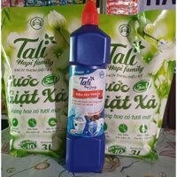 Combo 2 nước giặt xả 5 in 1 Tali + Siêu tẩy tolet Tali