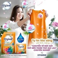 Combo 2 Nước Xả Vải Hygiene Thái Lan Giặt Xả Quần Áo Happy Sunshine Expert Care [Cam] 1150ml