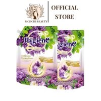 Combo 2 Nước Xả Vải Hygiene Thái Lan Giặt Xả Quần Áo Morning Bloom Life Nature [Tím] 1150ml   #