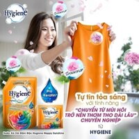 Combo 2 Nước Xả Vải Hygiene Thái Lan Giặt Xả Quần Áo Happy Sunshine Expert Care [Cam] 1150ml