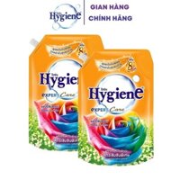 Combo 2 Nước Xả Vải Hygiene Thái Lan Giặt Xả Quần Áo Happy Sunshine Expert Care [Cam] 1150ml