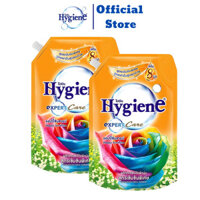 Combo 2 Nước Xả Vải Hygiene Thái Lan Giặt Xả Quần Áo Happy Sunshine Expert Care [Cam] 1150ml